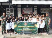 Korem 044/Gapo melaksanakan kegiatan karya bakti rehabilitasi Panti Asuhan Nur Asiyah