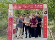 Polda Sumsel Perkuat Akses Pendidikan dan Ekonomi Warga melalui Jembatan Merah Putih di OKI