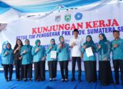 Feby Herman Deru Monitoring 10 Program Pokok PKK di Muratara, Resmikan Galeri UMKM dan Tinjau Stand UP2K