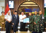 Herman Deru Apresiasi Sinergi Lanud SMH dalam Penanganan Karhutla, Terima Pamit Danlanud Palembang