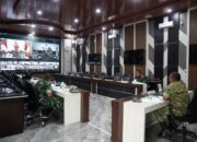 Kasdam II/Sriwijaya Paparkan Capaian 472 Titik KDKMP dalam Rapat Evaluasi Bersama Wakil Panglima TNI