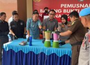 Tindak Tegas Jaringan Narkotika, Polda Sumsel Sita Barang Bukti dari Sembilan Kabupaten dan Kota