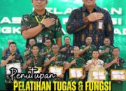 Asrendam II/Sriwijaya Tutup Pelatihan Tugas dan Fungsi Satker TA 2026