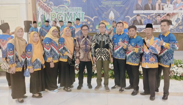 Hadiri Harlah Ke-5 PGMNI, Ketua PW Sumsel Hendri Sudirman Komitmen Perjuangkan Kesejahteraan Guru Madrasah