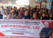 Reses Hj Riwi Nuriswanto di Dusun Tebat Lereh Kelurahan Penjalang Kecamatan Dempo Selatan Kota Pagaralam