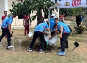 Kapolda Sumsel Pimpin Penanaman Pohon, Polda Sumsel Perkuat Dukungan terhadap Ketahanan Pangan dan Pelestarian Lingkungan