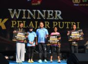 Ribuan Pelari Meriahkan Sumsel Bhayangkara Run 2026, Danrem 044/Gapo Hadir Beri Dukungan
