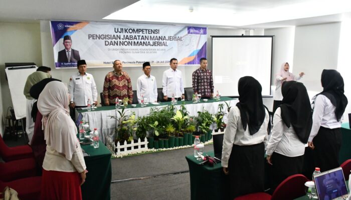 Sistem Merit Diterapkan, Kakanwil Kemenag Sumsel: Gender dan Kondisi Fisik Bukan Pembatas