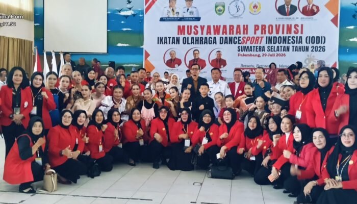 Musprov IODI Sumsel Perkuat Organisasi, Bidik Prestasi Dancesport Nasional dan Internasional