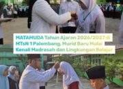 MTsN 1 Kota Palembang Tanamkan Kurikulum Cinta Sejak Hari Pertama, MATAMUDA Jadi Fondasi Karakter Siswa Baru