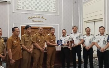 Pererat Sinergi, Kepala Rutan Kelas I Palembang Audiensi dengan Pemerintah Kota Palembang
